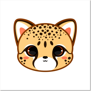 Cute Cheetah Posters and Art